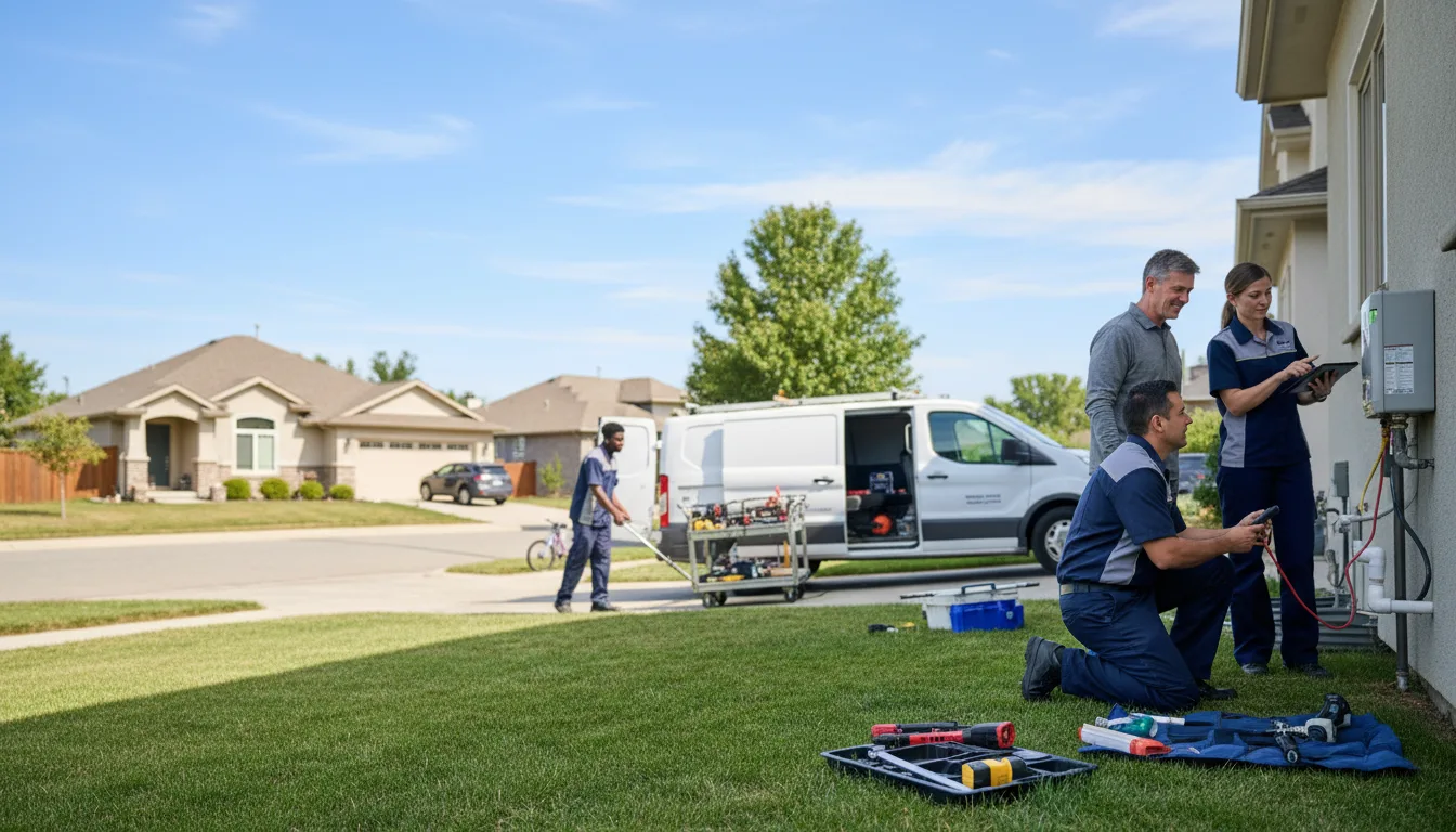 Tankless water heater service in Crossroads, NM